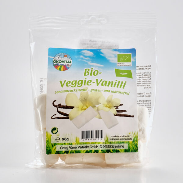 Vahukommid vanilliga (vegan) 90g Ökovital